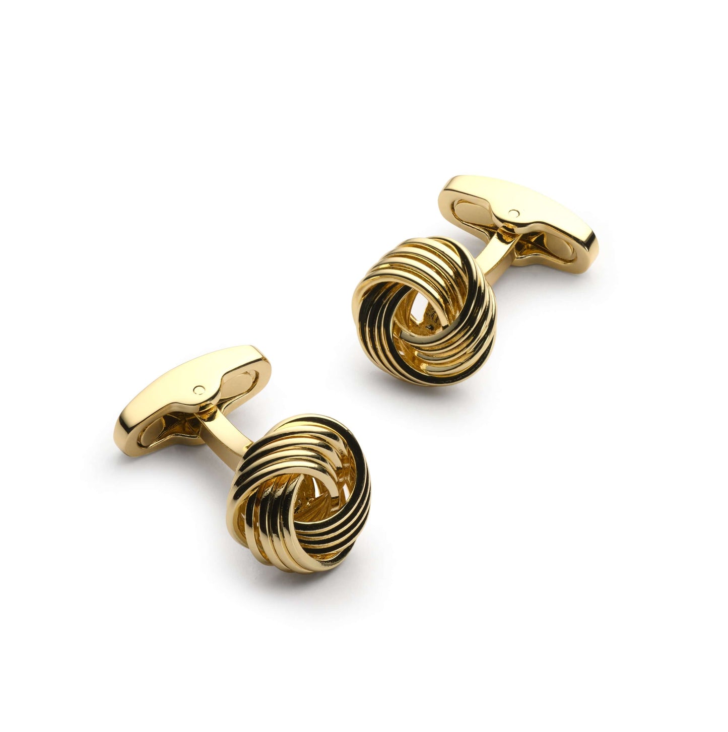 Knot Cufflinks In Gold