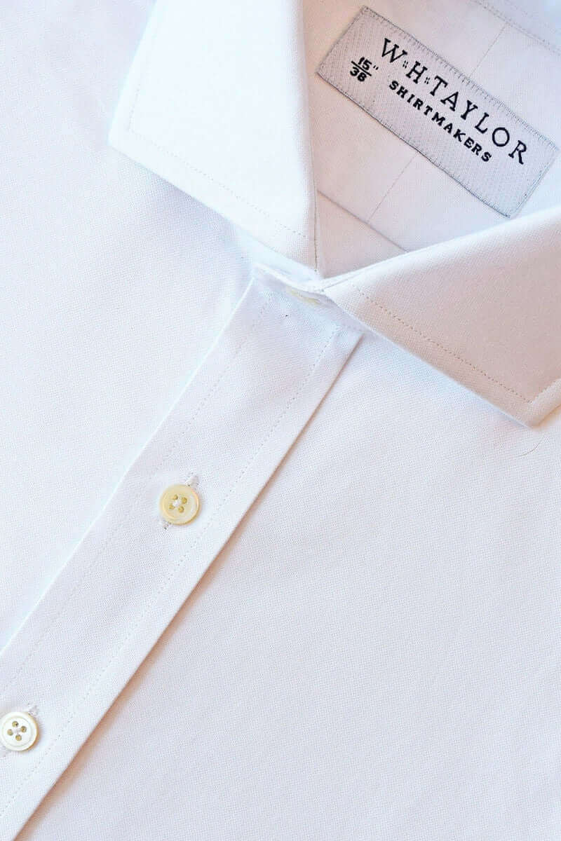 Pack of Three Plain White Oxford Ladies Bespoke Shirt - whtshirtmakers.com